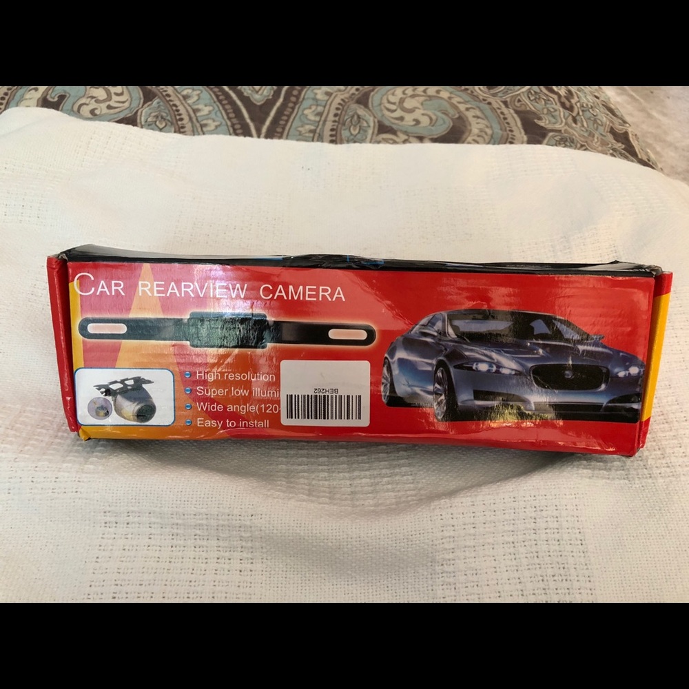 Rearview car camera